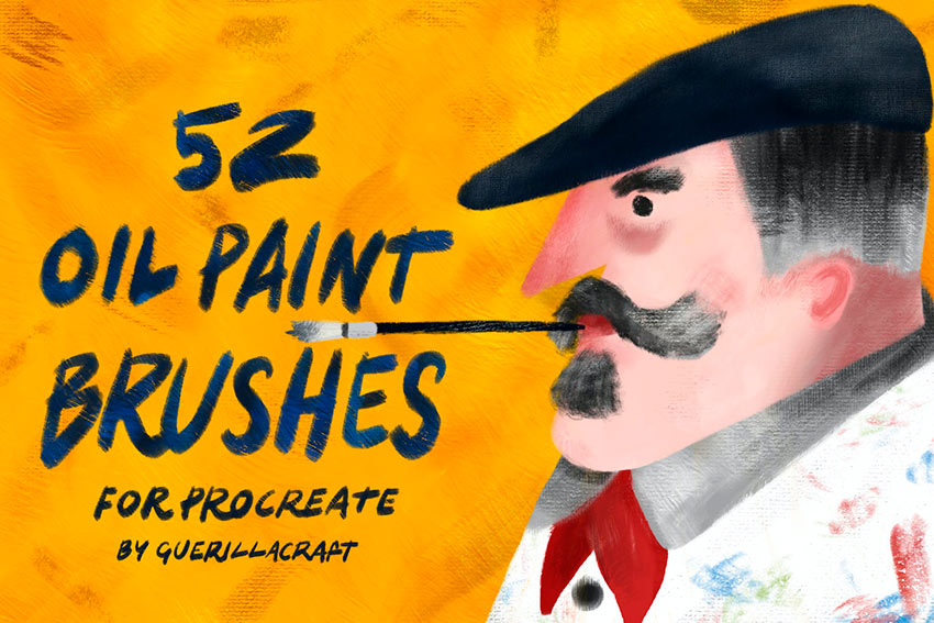 Oil Paint - Procreate Painting Brushes